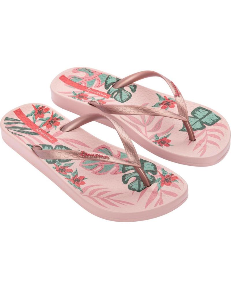 IPANEMA CHANCLAS IP83759BL502 CON ESTAMPADO TROPICAL ROSA