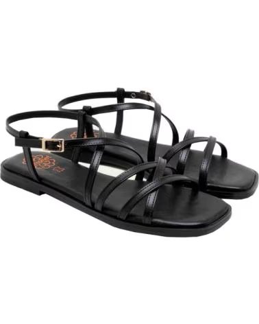 PORRONET SANDALIAS MUJER MODELO PLATA 1 5 COLOR  NEGRO