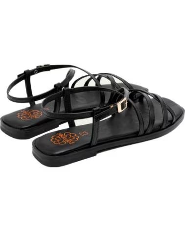 PORRONET SANDALIAS MUJER MODELO PLATA 1 5 COLOR  NEGRO