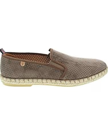 VERBENAS ALPARGATAS HOMBRE TOM HOLE TAUPE MARRóN