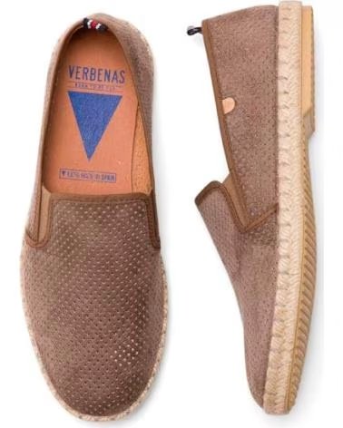 VERBENAS ALPARGATAS HOMBRE TOM HOLE TAUPE MARRóN