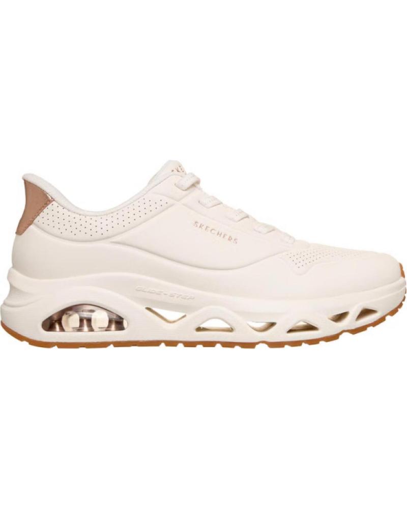 SKECHERS SNEAKERS MUJER UNO GLIDE-STEP - GLIDE ON AIR BLANCO