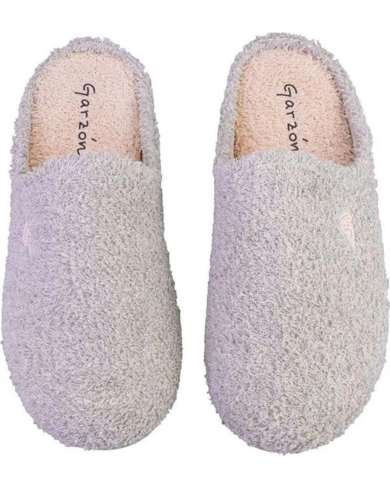 GARZON 12001 130 ZAPATILLAS DE CASA DE MUJER GRIS SALMON