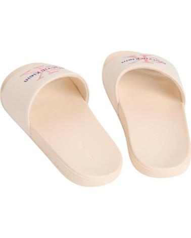 CALVIN KLEIN ESS SLIDE CV BEIGE