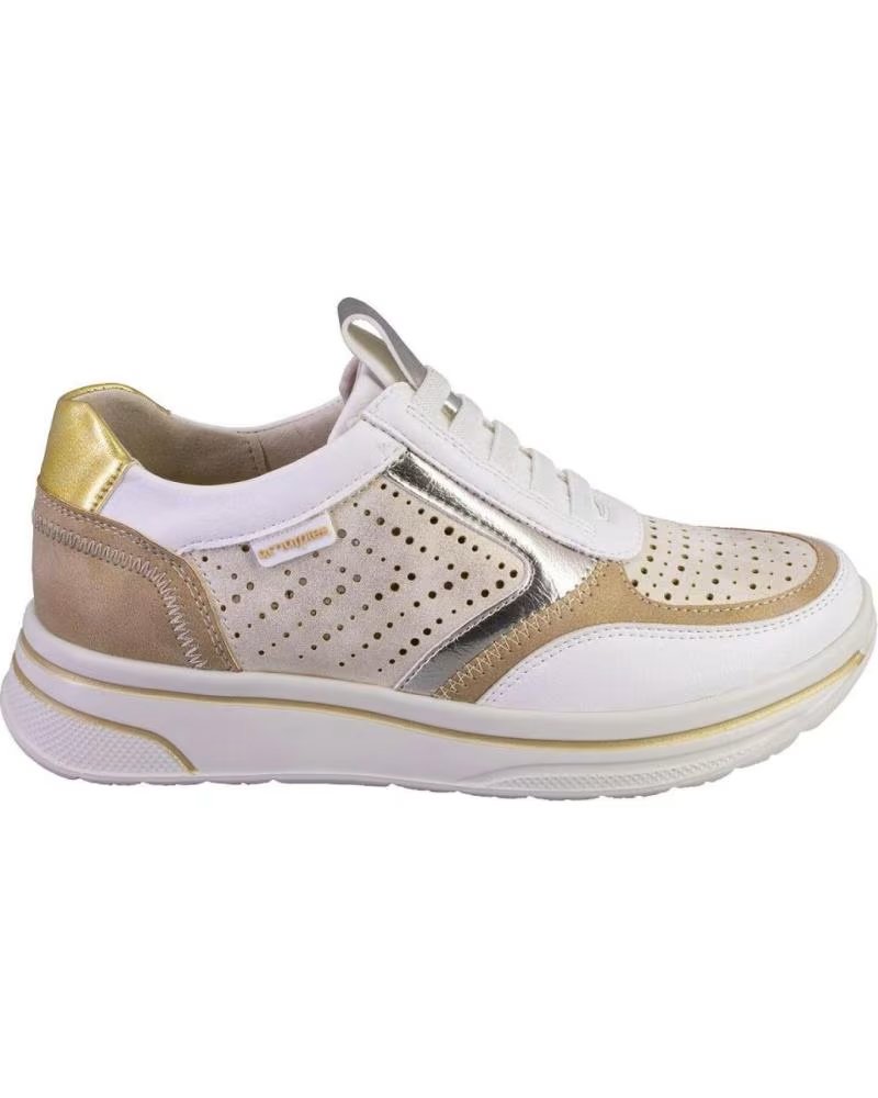 AMARPIES SNEAKER 30006 MIT METALLIC-DETAILS CAMEL