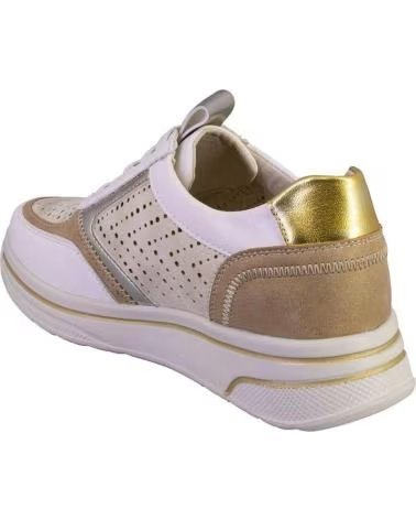 AMARPIES SNEAKER 30006 MIT METALLIC-DETAILS CAMEL