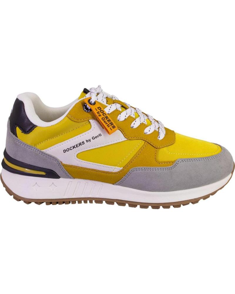 DOCKERS BY GERLI 58TX001 ZAPATILLAS CASUAL DE HOMBRE MOSTAZA
