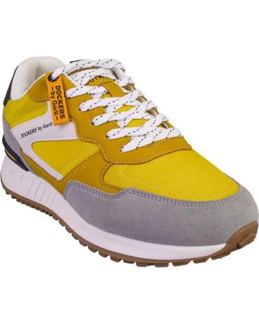 DOCKERS BY GERLI 58TX001 ZAPATILLAS CASUAL DE HOMBRE MOSTAZA