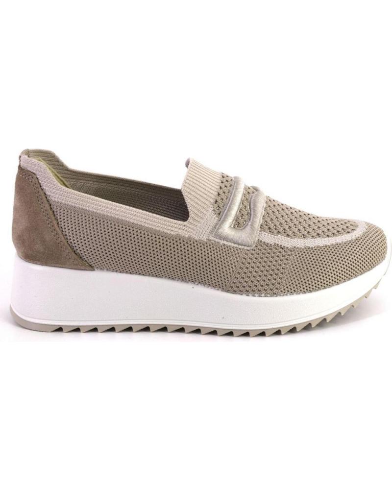 IMAC 107300 MOCASINES DE MUJER BEIGE