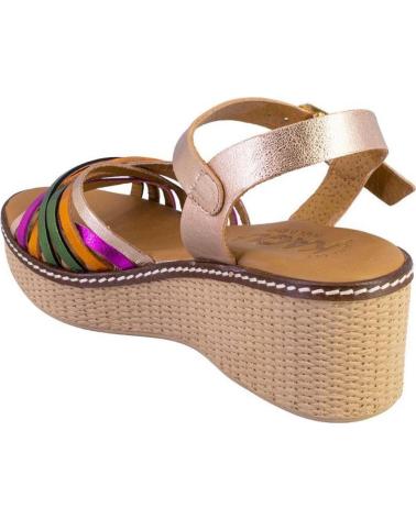 KAOLA 2655METAL SANDALIAS DE MUJER PIEL MULTICOLOR