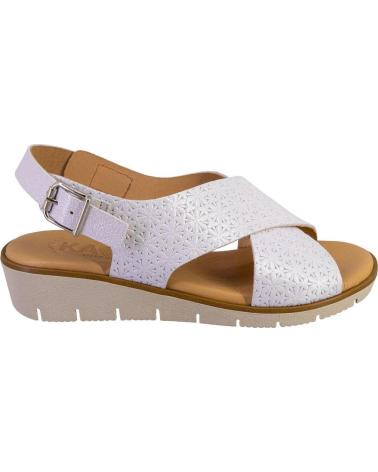 KAOLA 2275SABANA SANDALIAS DE MUJER PIEL BLANCO