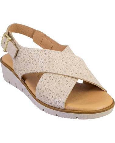 KAOLA 2275SABANA SANDALIAS DE MUJER PIEL PLATINO