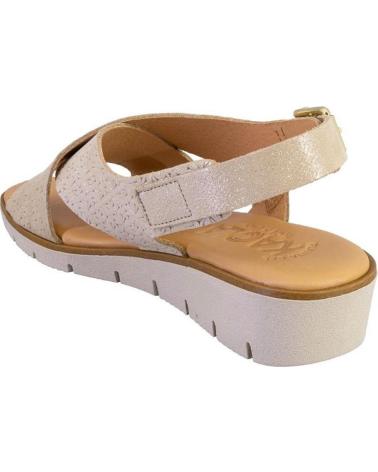 KAOLA 2275SABANA SANDALIAS DE MUJER PIEL PLATINO