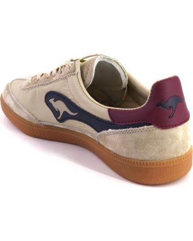 KANGAROOS 036 ZAPATILLAS CASUAL DE MUJER BEIGE