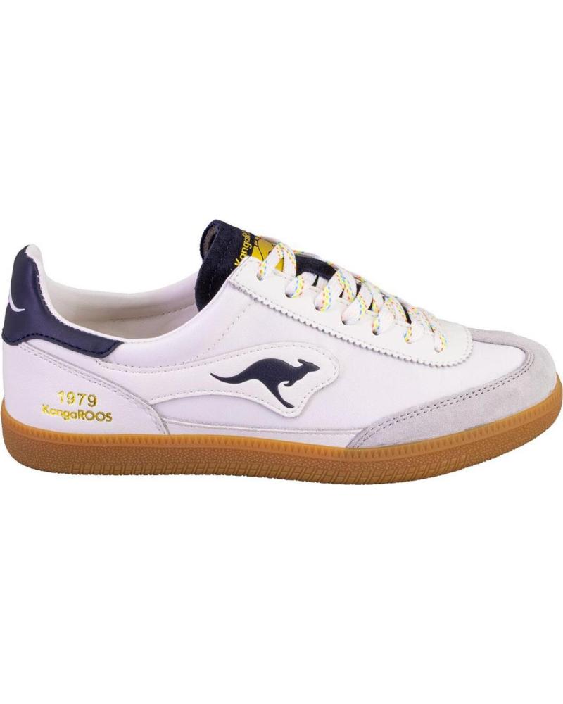 KANGAROOS 036 ZAPATILLAS CASUAL DE MUJER BLANCO