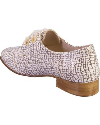 NIVAL NELY GRULLA ZAPATOS CON CORDONES DE MUJER PIEL CAMEL