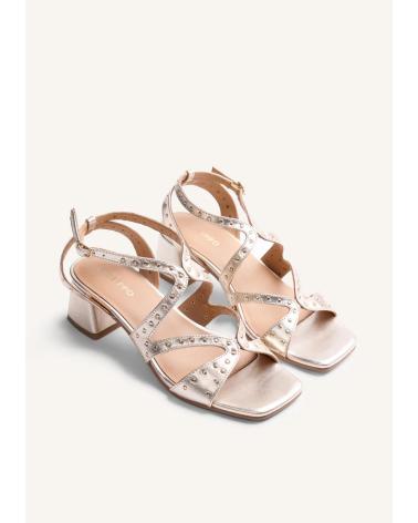 GIOSEPPO SANDALIAS MUJER TACON TACHAS WATATE 78207 DORADO