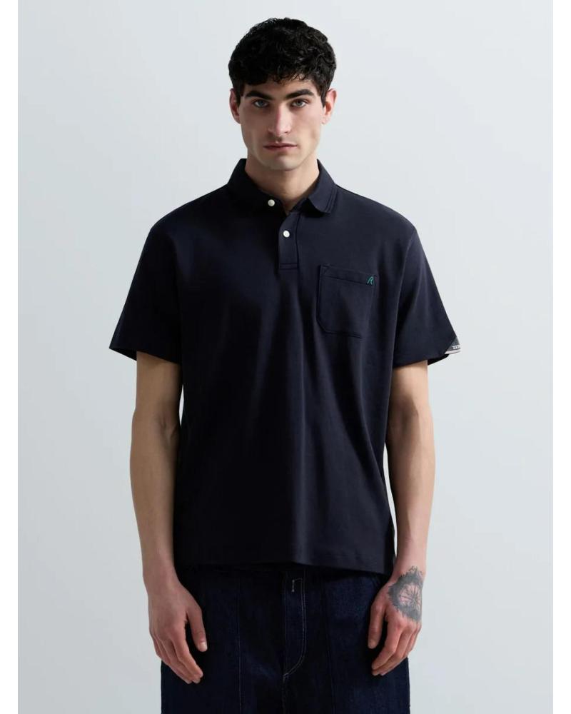 REPLAY POLO HOMBRE M3433 AZUL MARINO