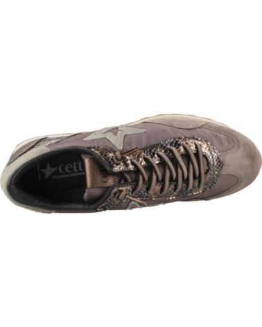 CETTI ZAPATILLAS MUJER MODELO C1259SRA INV26 COLOR BRONCE OXIDO