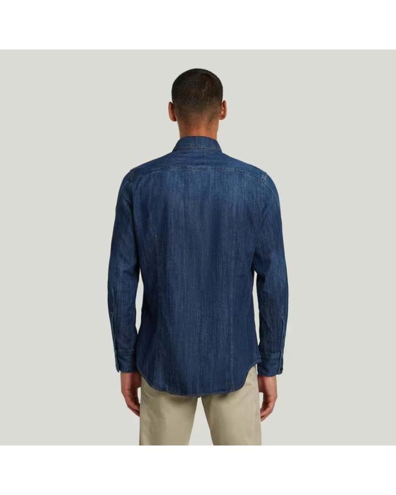 G-STAR CAMISAS HOMBRE MODELO D17431 D831 COLOR AZUL BLUE