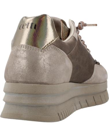 CETTI ZAPATILLAS MUJER MODELO C1391 INV26 COLOR ORO OLDRSE