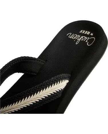 REEF CHANCLAS CJ7339 EN PARA MUJER NEGRO