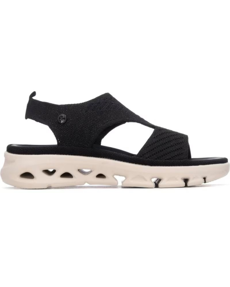 XTI SANDALO CON PLATEAU SPORTIVO XTI 145177 NEGRO