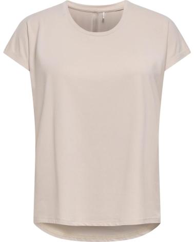 ONLY CAMISETA PLAY ONPAUBREE 15137012 BEIG CLARO