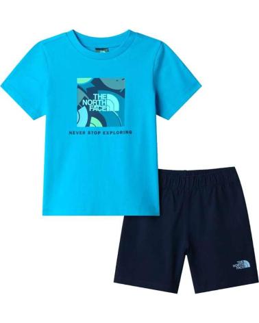 THE NORTH FACE CONJUNTO NSE BOX THE NORTH FACE AZUL