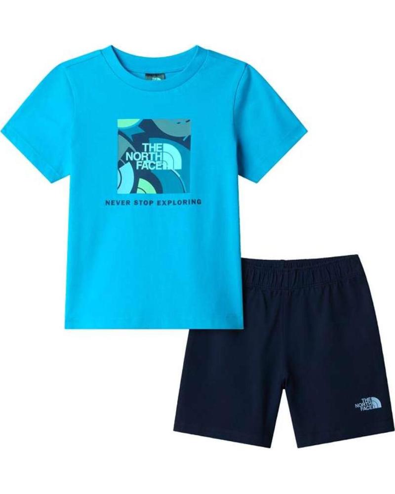 THE NORTH FACE CONJUNTO NSE BOX THE NORTH FACE AZUL