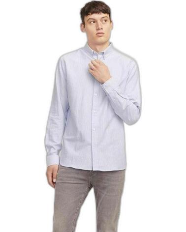 JJ REBEL CAMISA CASUAL DE MANGA LARGA MODELO 12264384 AZUL