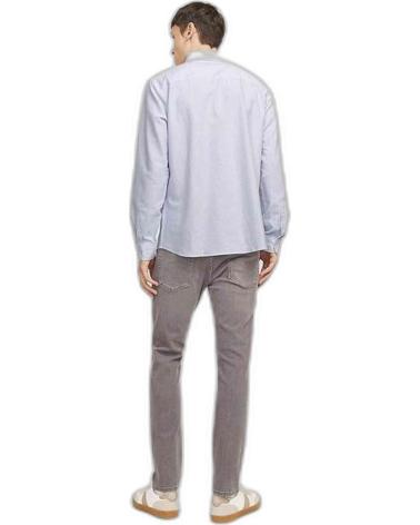 JJ REBEL CAMISA CASUAL DE MANGA LARGA MODELO 12264384 AZUL
