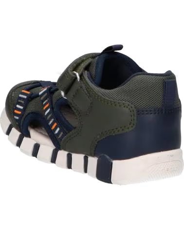 geox B655PB 0BC14 B IUPIDOO BOY C3231 DK GREEN-ORANGE