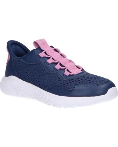 GEOX J65NTA 01454 J SPRINTYE IN C4R8F DK ROYAL-DK PINK