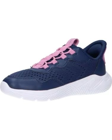 GEOX J65NTA 01454 J SPRINTYE IN C4R8F DK ROYAL-DK PINK