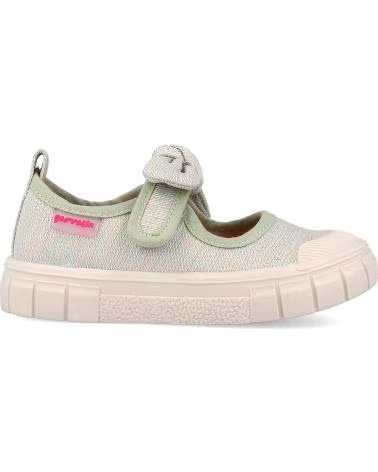 GARVALIN BARFUSS-BALLERINAS AUS CANVAS MIT SCHLEIFE VERDED442