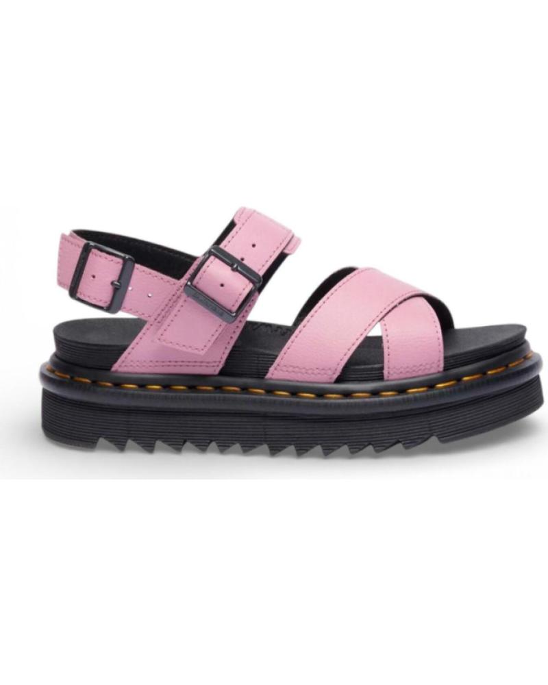 DR MARTENS SANDALIAS PLANAS MUJER VOSS II MALVA MORADO