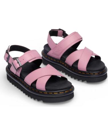 DR MARTENS SANDALIAS PLANAS MUJER VOSS II MALVA MORADO