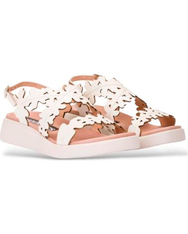 WONDERS SANDALIAS PLANAS MUJER 6551 BEIG BEIGE