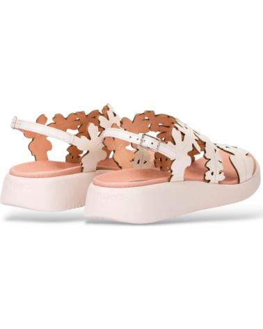 WONDERS SANDALIAS PLANAS MUJER 6551 BEIG BEIGE