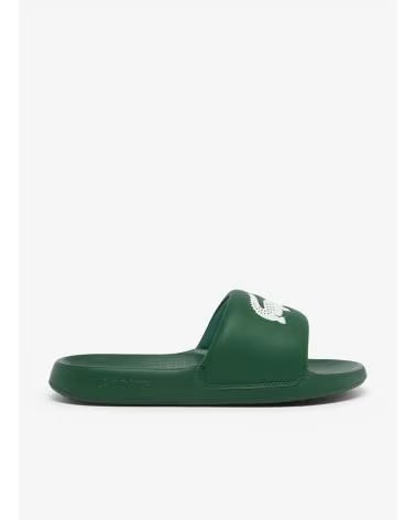 LACOSTE SANDALES SERVE SLIDE 10 AVEC LOGO VERDE