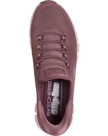 SKECHERS 104557 ZAPATILLAS CASUAL DE MUJER SLIP I MAQUILLAJE