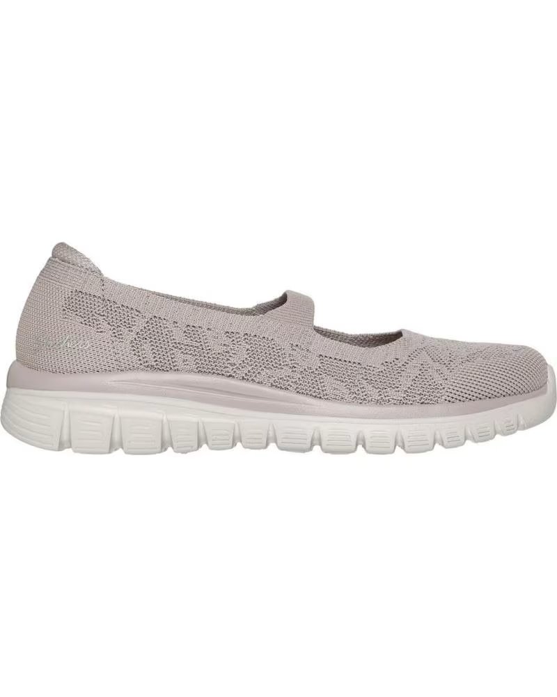 SKECHERS 100966 MARY JANES DE MUJER TAUPE