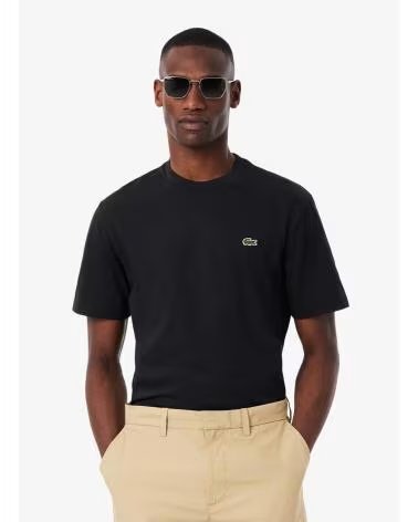 LACOSTE CAMISETA T-SHIRT EN COLOR PARA HOMBRE NEGRO