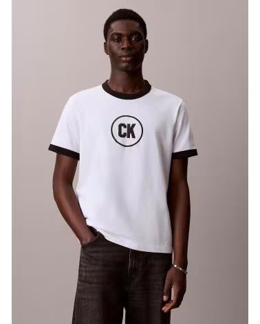 CALVIN KLEIN CAMISETAS HOMBRE JEANS MODELO LV04RF821G 20S COLOR BLANCO YA YAF