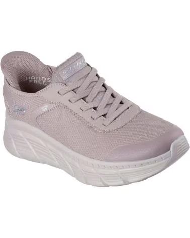 SKECHERS 117391 ZAPATILLAS CASUAL DE MUJER SLIP INS TAUPE