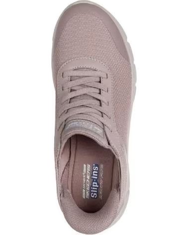 SKECHERS 117391 ZAPATILLAS CASUAL DE MUJER SLIP INS TAUPE