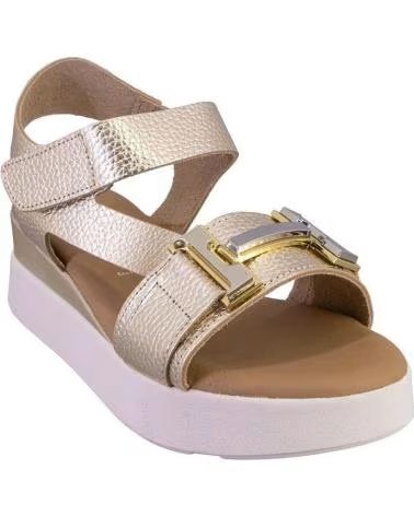 OH MY SANDALS 5953-2478 SANDALIAS DE MUJER PIEL PLATINO