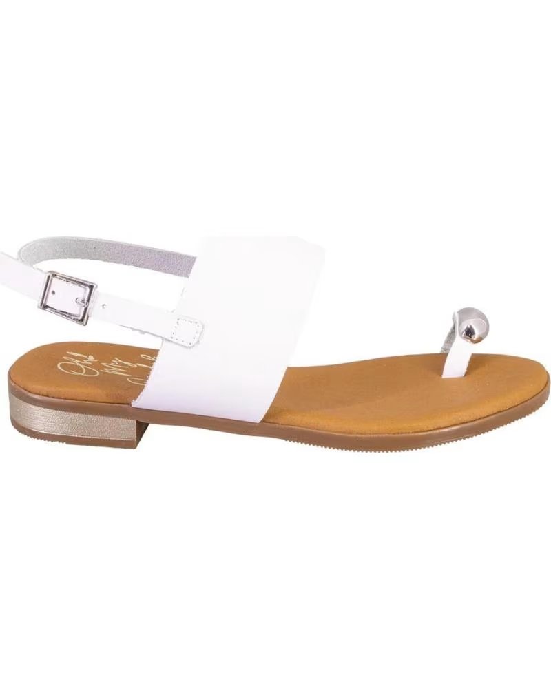 OH MY SANDALS 5862-2432 SANDALIAS DE MUJER PIEL BLANCO