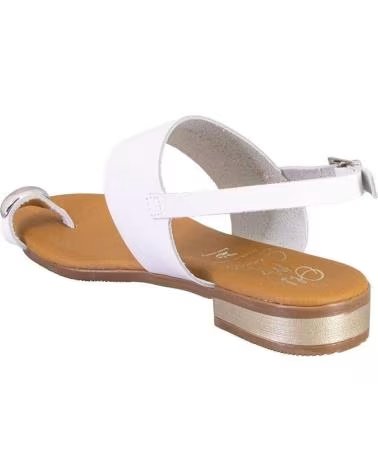 OH MY SANDALS 5862-2432 SANDALIAS DE MUJER PIEL BLANCO